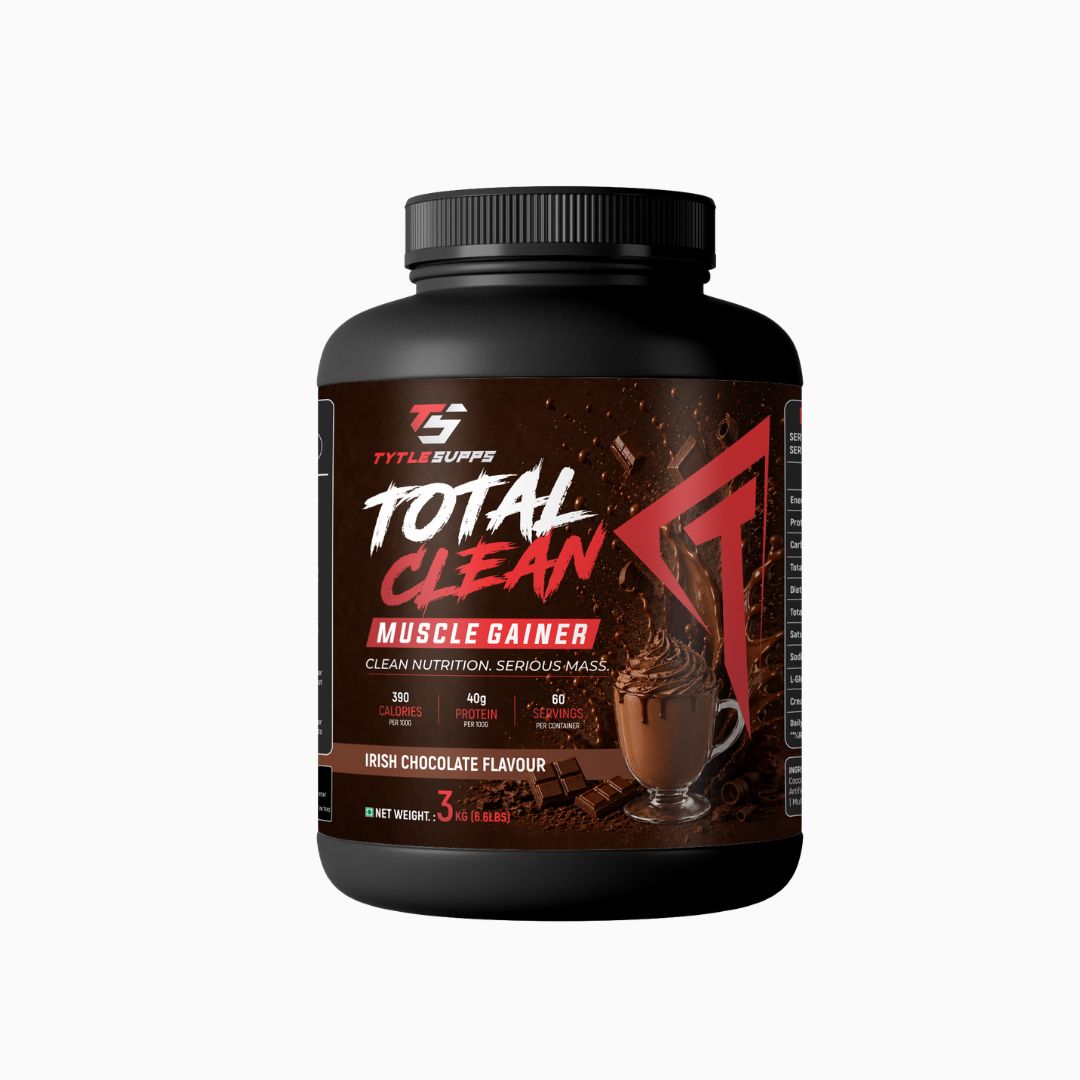 Tytle Supps Total Clean Muscle Gainer 3 Kg ( Irish Chocolate)