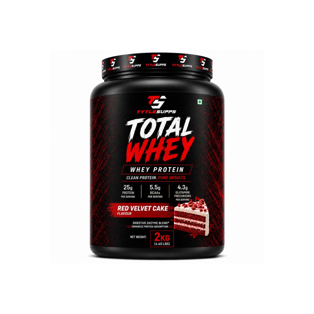 Tytle Supps Total Whey Protein 2 Kg ( Red Velvet )