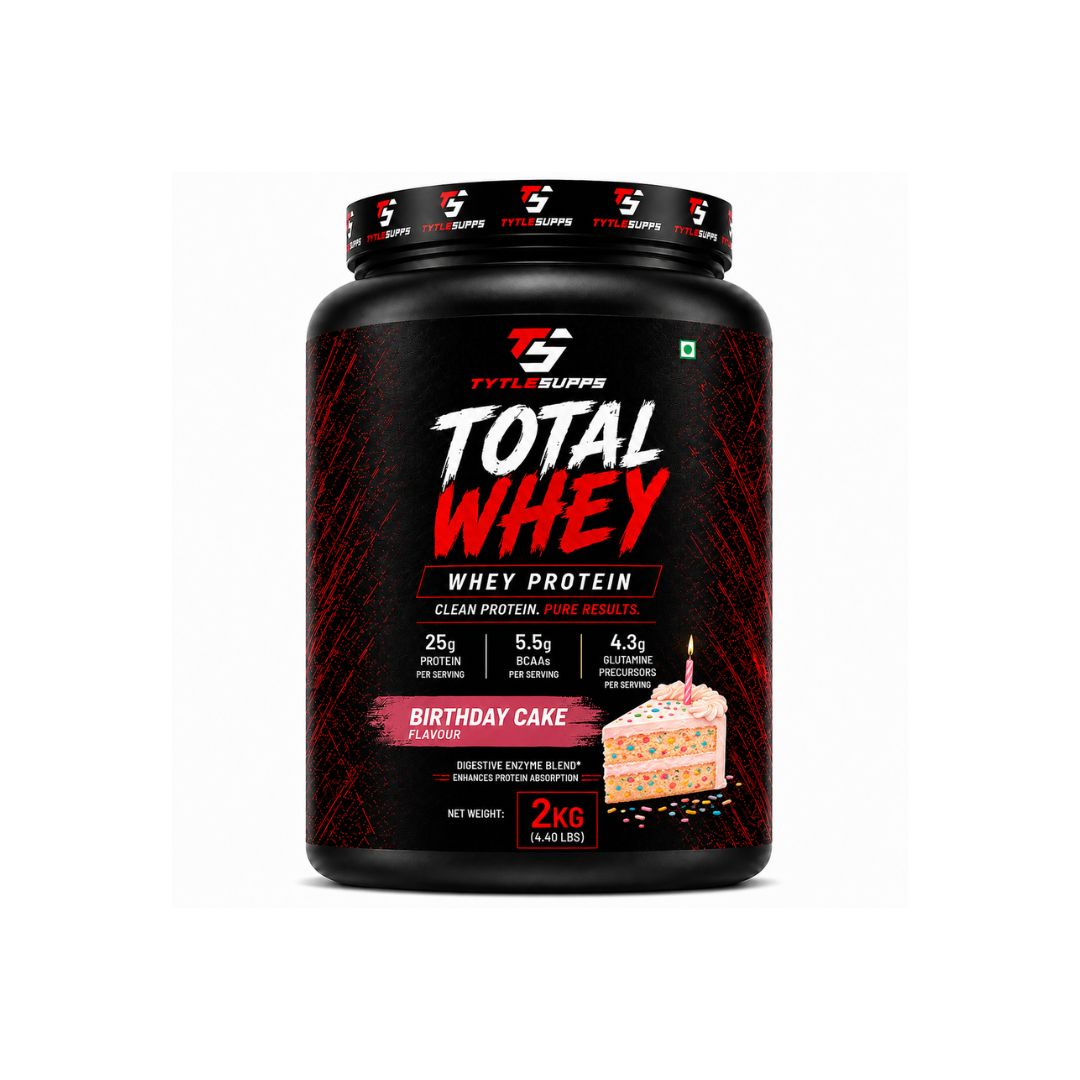 Tytle Supps Total Whey Protein 2 Kg ( Birthday Cake )